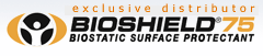 Exclusive Distributor for BIOSHIELD� 75 Biostatic Surface Protectant